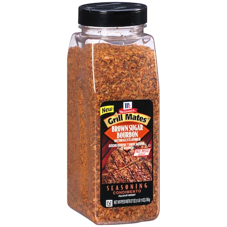 Mccormick Grill Mates Brown Sugar Bourbon Seasoning 27 oz. Container, PK6 901319593